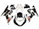 Carene Moto Suzuki GSXR1000 2000-2002 - Bianco Nero Lucido Rosso