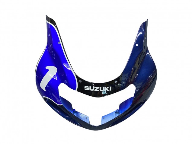 Carene Moto Suzuki GSXR1000 2000-2002 - Blu Bianco Argento Castrol Dunlop