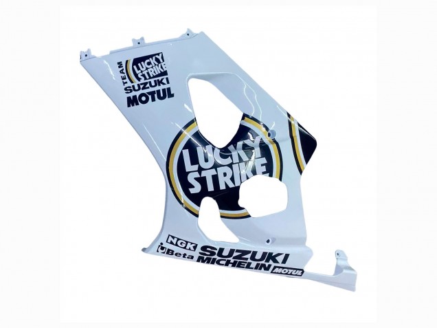Carene Moto Suzuki GSXR 1000 2003-2004 - Bianco Nero Oro Motul Lucky Strike
