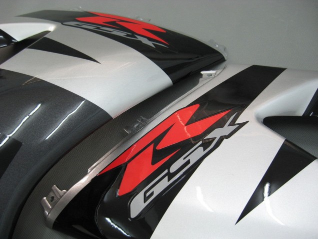 Carene Moto Suzuki GSXR 1000 2003-2004 - Nero Lucido Bianco Grigio Rosso
