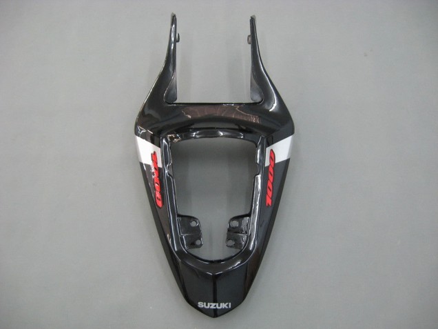 Carene Moto Suzuki GSXR 1000 2003-2004 - Nero Lucido Bianco Grigio Rosso