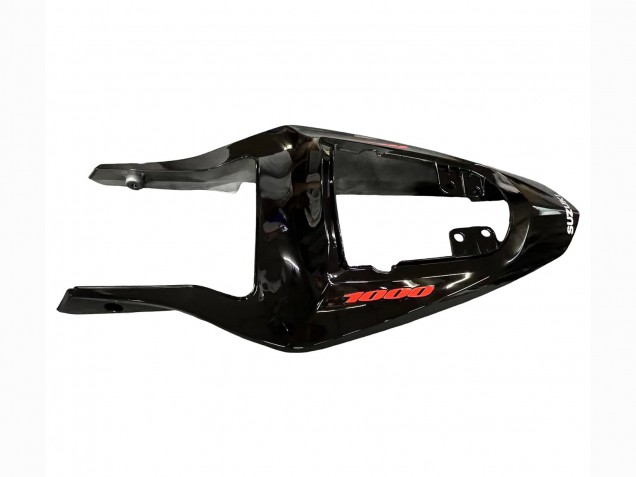 Carene Moto Suzuki GSXR 1000 2003-2004 - Nero Lucido Bianco Rosso Decals