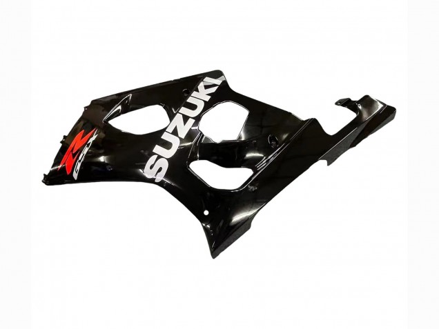 Carene Moto Suzuki GSXR 1000 2003-2004 - Nero Lucido Bianco Rosso Decals