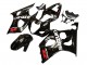 Carene Moto Suzuki GSXR 1000 2003-2004 - Nero Lucido Bianco Rosso Decals