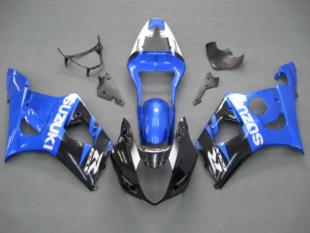 Carene Moto Suzuki GSXR 1000 2003-2004 - Blu Bianco Nero