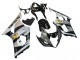 Carene Moto Suzuki GSXR 1000 2003-2004 - Nero Lucido Argento Grigio Giallo