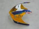 Carene Moto Suzuki GSXR 1000 2003-2004 - Giallo Bianco Blu Nero Corona