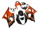 Carena Moto Suzuki GSXR 1000 2003-2004 - Burnt Arancia Nero Lucido