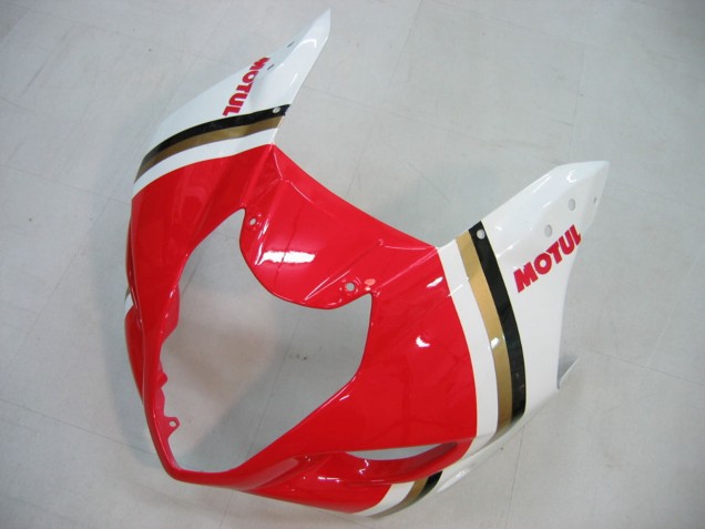 Carene Moto Suzuki GSXR 1000 2003-2004 - Bianco Rosso Motul Lucky Strike