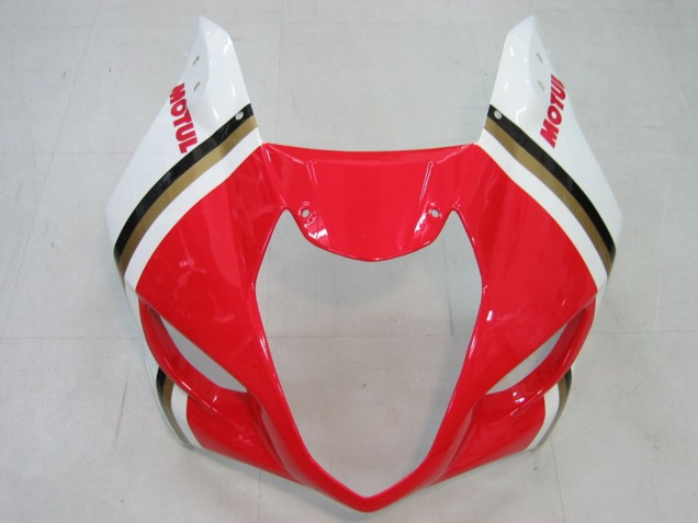 Carene Moto Suzuki GSXR 1000 2003-2004 - Bianco Rosso Motul Lucky Strike