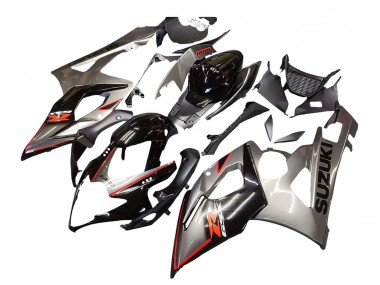 Carena Moto Suzuki GSXR 1000 2005-2006 - Argento Nero Rosso