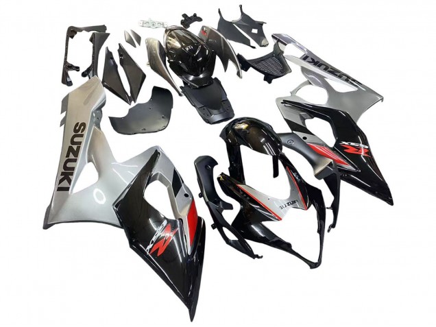 Carena Moto Suzuki GSXR 1000 2005-2006 - Nero Grigio Rosso