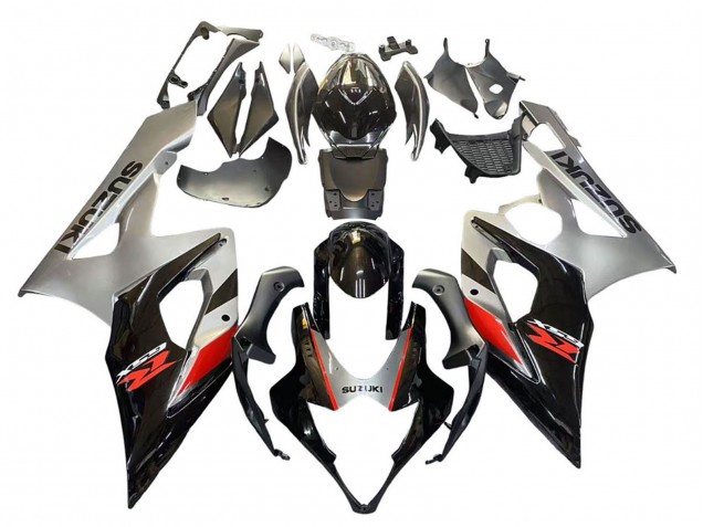 Carena Moto Suzuki GSXR 1000 2005-2006 - Nero Grigio Rosso