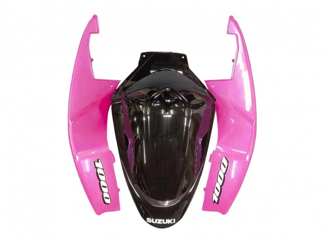 Carene Moto Suzuki GSXR 1000 2005-2006 - Nero Lucido Rosa