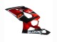 Carene Moto Suzuki GSXR 1000 2005-2006 - Rosso Nero Lucido
