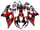 Carene Moto Suzuki GSXR 1000 2005-2006 - Rosso Nero Lucido