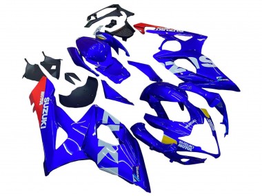 Carene Moto Suzuki GSXR 1000 2005-2006 - Blu Giallo Bianco Rosso Motul