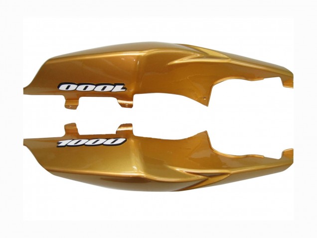 Carene Moto Suzuki GSXR 1000 2007-2008 - Oro Nero Argento Decal