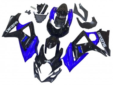 Kit Carena Moto Suzuki GSXR 1000 2007-2008 - Blu Nero Lucido