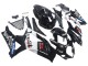 Carene Moto Suzuki GSXR 1000 2007-2008 - Nero Lucido Bianco West