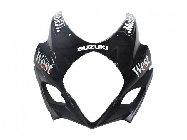 Carene Moto Suzuki GSXR 1000 2007-2008 - Nero Lucido Bianco West