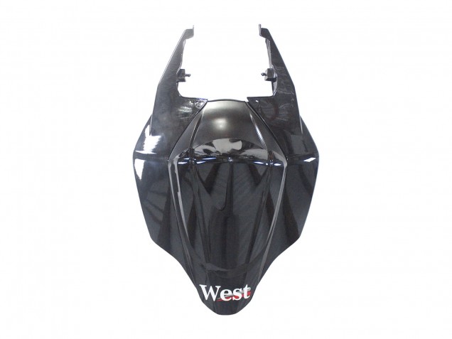Carene Moto Suzuki GSXR 1000 2007-2008 - Nero Lucido Bianco West