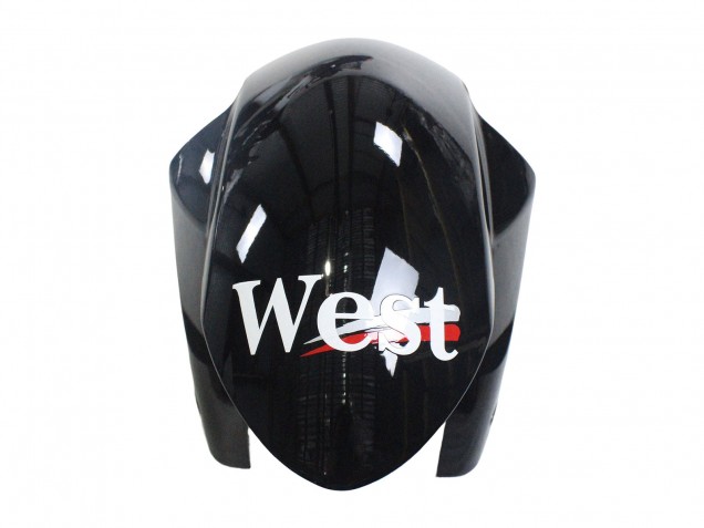 Carene Moto Suzuki GSXR 1000 2007-2008 - Nero Lucido Bianco West