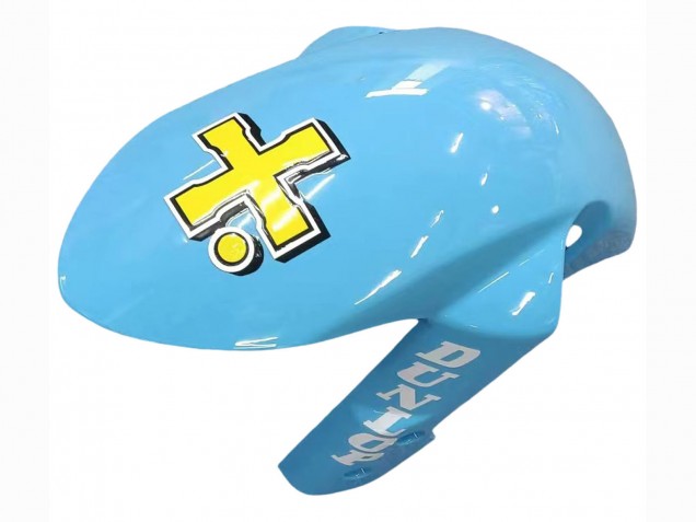 Carene Moto Suzuki GSXR 1000 2007-2008 - Azzurro Chiaro Giallo Nero Motul Rizla