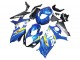Carene Moto Suzuki GSXR 1000 2007-2008 - Blu Giallo Nero