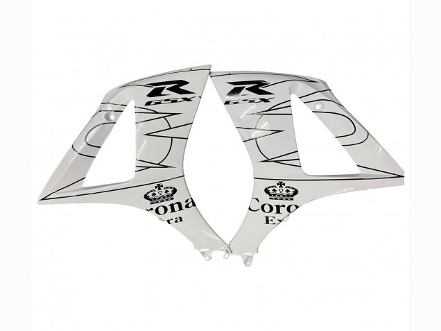 Carene Moto Suzuki GSXR 1000 2007-2008 - Bianco Nero Alstare Corona Motul