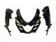 Carene Moto Suzuki GSXR 1000 2009-2016 - Nero Lucido Oro