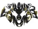 Carene Moto Suzuki GSXR 1000 2009-2016 - Nero Lucido Oro
