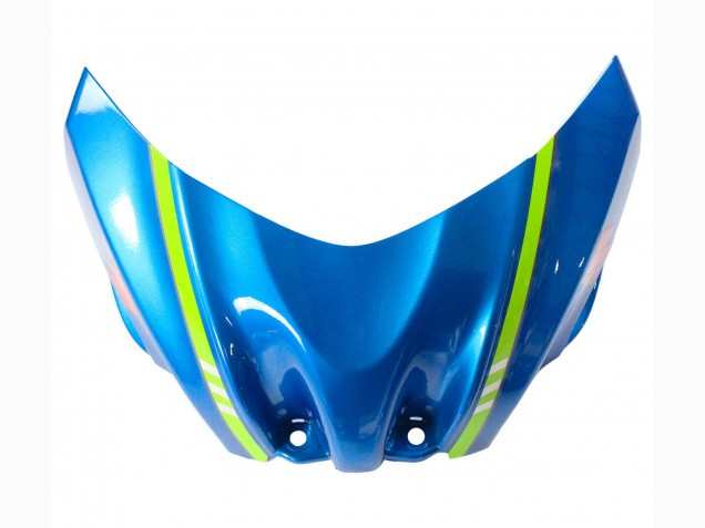 Carene Moto Suzuki GSXR 1000 2009-2016 - Azzurro Chiaro Verde Motul 29 Ecstar