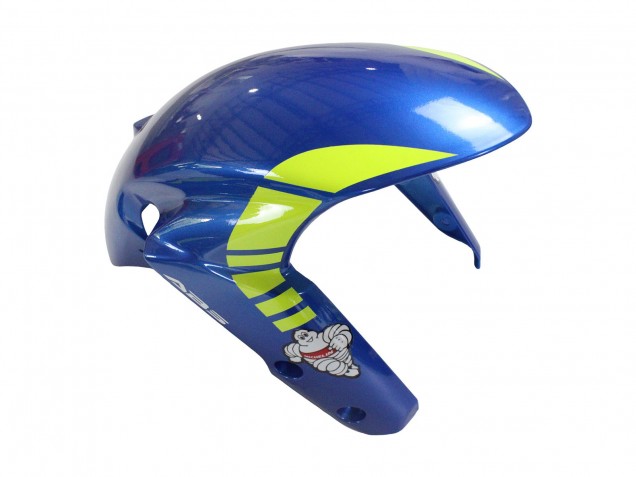 Carene Moto Suzuki GSXR 1000 2009-2016 - Azzurro Chiaro Verde Rosso Motul