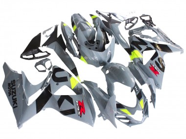 Carene Moto Suzuki GSXR 1000 2009-2016 - Grigio Neon Giallo Nero Motul