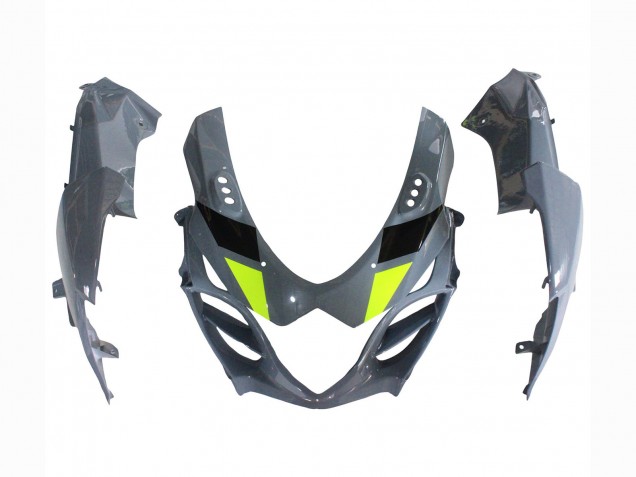 Carene Moto Suzuki GSXR 1000 2009-2016 - Grigio Neon Giallo Nero Motul