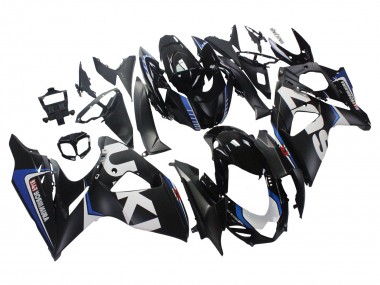 Carene Moto Suzuki GSXR 1000 2009-2016 - Nero Opaco Bianco Blu