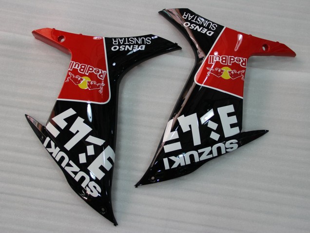 Carene Moto Suzuki GSXR 1000 2009-2016 - Rosso Nero Bianco 13