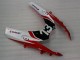 Carene Moto Suzuki GSXR 1000 2009-2016 - Rosso Nero Bianco 13