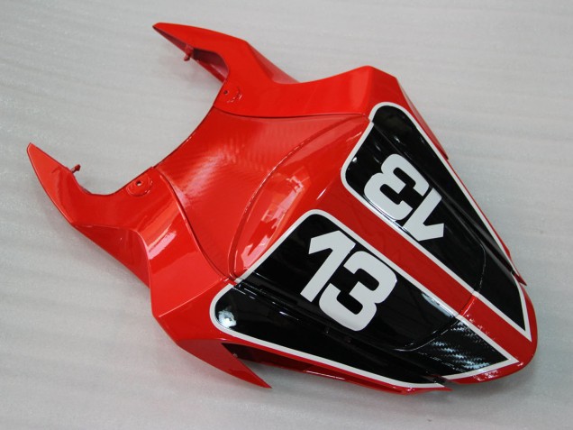 Carene Moto Suzuki GSXR 1000 2009-2016 - Rosso Nero Bianco 13