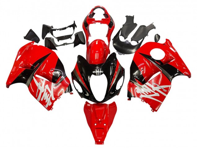 Carene Moto Suzuki GSXR 1300 Hayabusa 1996-2007 - Rosso Nero Hayabusa