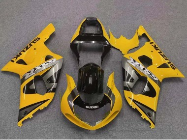 Carena Moto Suzuki GSXR 600 / GSXR 750 2001-2003 - Giallo Grigio Nero Lucido