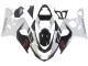 Carene Moto Suzuki GSXR 600 / GSXR 750 2004-2005 - Bianco Nero Rosso