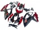 Carena Moto Suzuki GSXR 600 / GSXR 750 2008-2010 - Rosso Nero Lucido