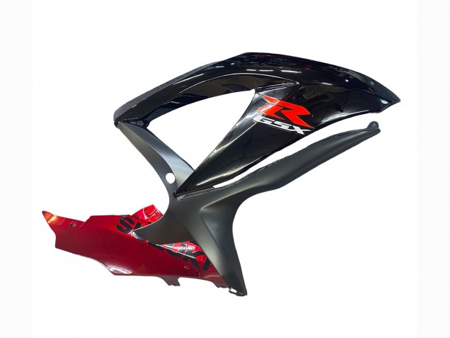 Carena Moto Suzuki GSXR 600 / GSXR 750 2008-2010 - Rosso Nero Lucido