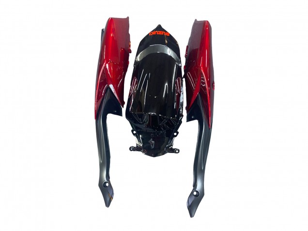 Carena Moto Suzuki GSXR 600 / GSXR 750 2008-2010 - Rosso Nero Lucido
