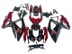 Carena Moto Suzuki GSXR 600 / GSXR 750 2008-2010 - Rosso Nero Lucido