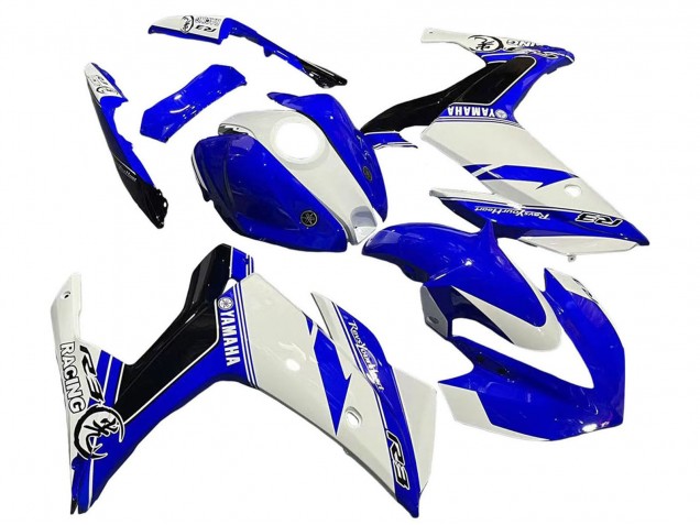 Carene Moto Yamaha YZF R3/R25 2015-2018 - Bianco Blu Nero Corsa