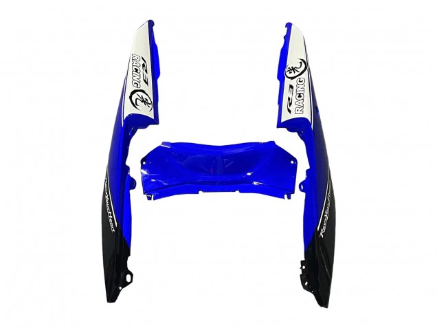Carene Moto Yamaha YZF R3/R25 2015-2018 - Bianco Blu Nero Corsa