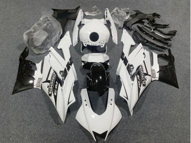 Carene Moto Yamaha YZF R3/R25 2019-2021 - Bianco Nero Lucido
